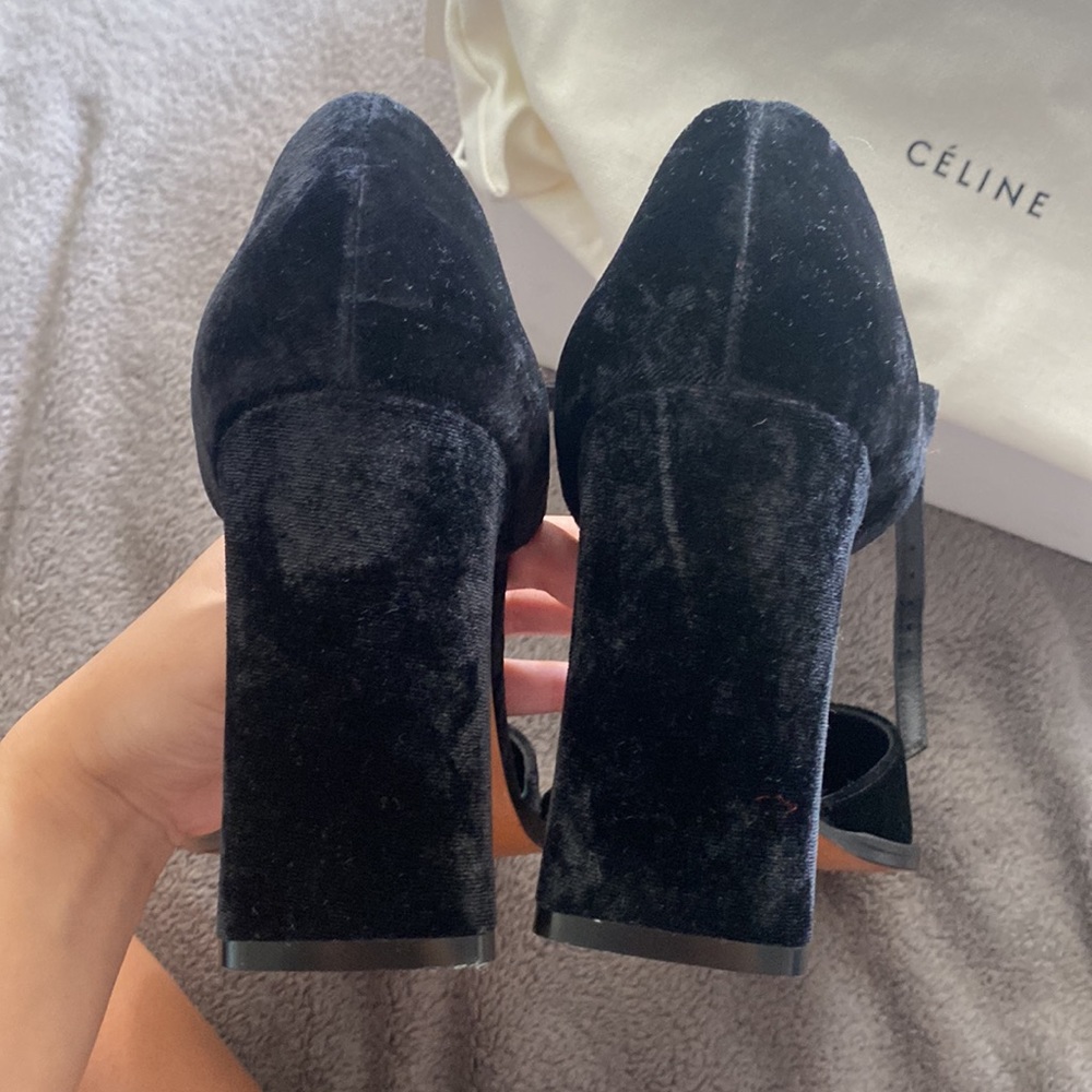 Celine velvet pumps size 41 - Picture 8 of 9
